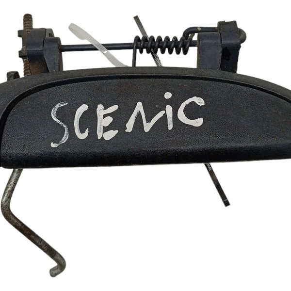 Maçaneta Externa Direita Renault Scenic Clio 2000 2001 2002 Preto Dianteira/traseira