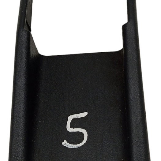 Acabamento Trilho Banco Honda Fit 2004 2005 2006 2007 2008  Preto