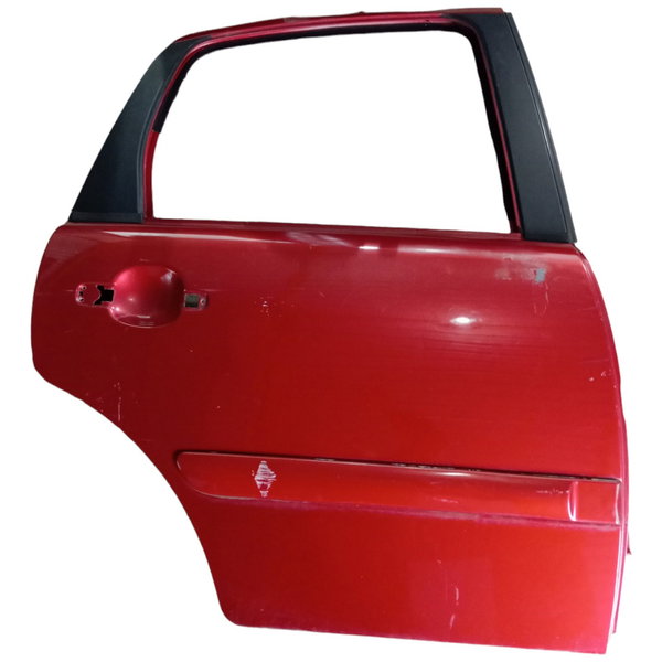 Porta Traseira Direita Citroen C3 2003 04 05 06 07 08 09 12 Traseira Direito Vermelho