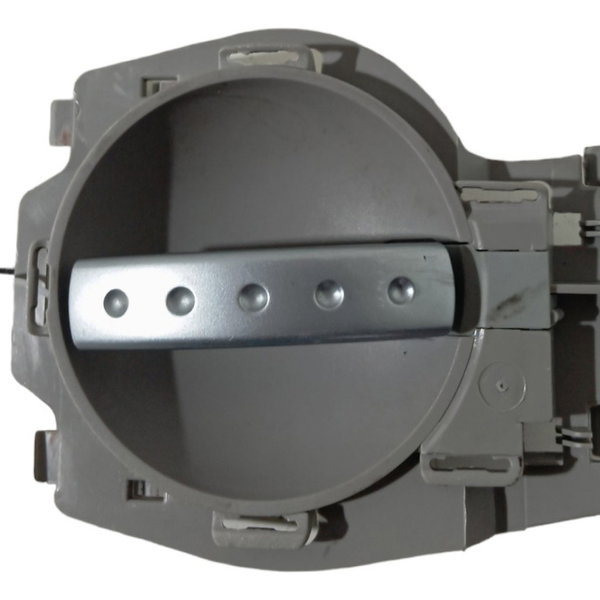 Maçaneta Interna Traseira Esquerda Citroen C3 2003 04 05 06 Preta Traseira