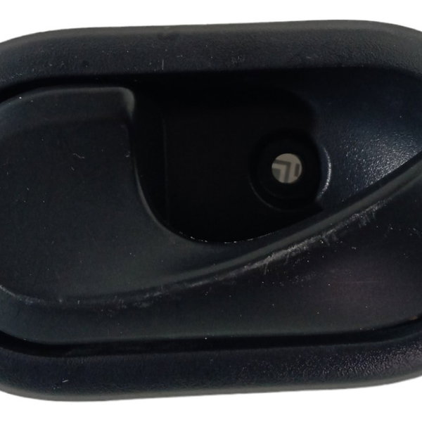 Maçaneta Interna Traseira Esquerda Renault Sandero 2010 2011 Preto Traseira