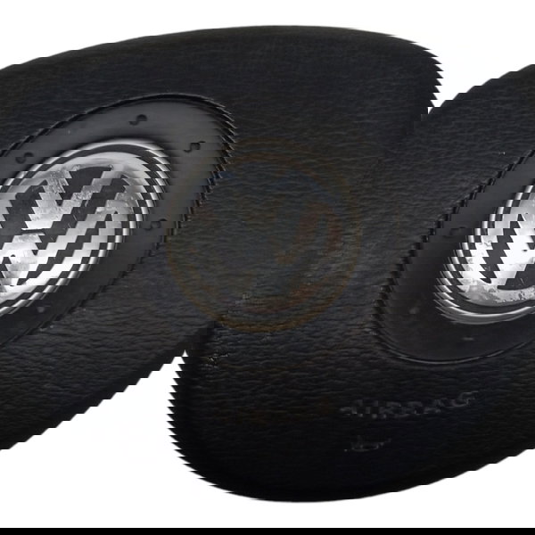Bolsa Airbag Impacto Volante Direção Volkswagen Polo 2002 Preto