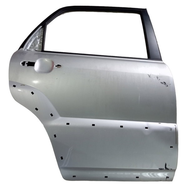 Porta Traseira Direita Kia Sportage 2009 2010 2011 2012 Traseira Direito Prata