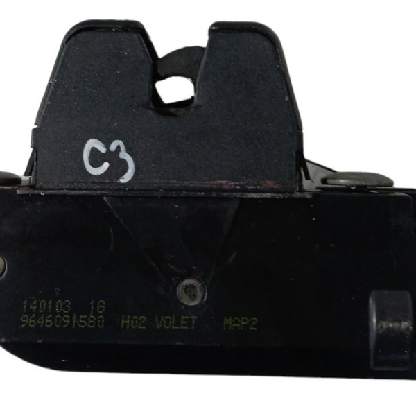 Fechadura Elétrica Porta Malas Citroen C3 2002 2003 2012 13