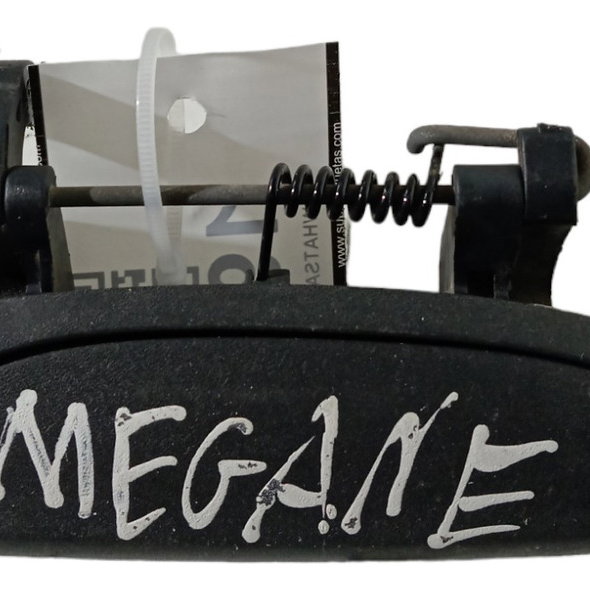 Maçaneta Externa Dianteira Direita Renault Megane 1998 2003 Preto Dianteira