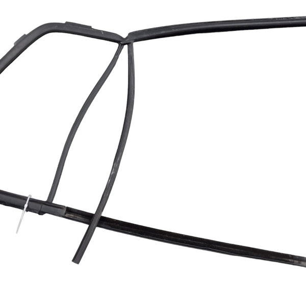 Borracha Guarnição Traseira Esquerda Volkswagen Fox 2014 15 Preto