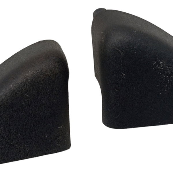 Par Acabamento Lateral Banco Dianteiro Renault Megane 2006 Preto