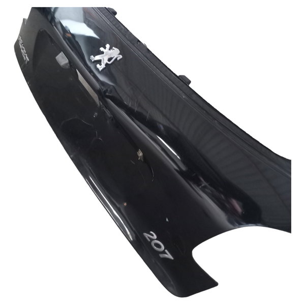 Tampa Traseira Porta Malas Peugeot 207 Preto