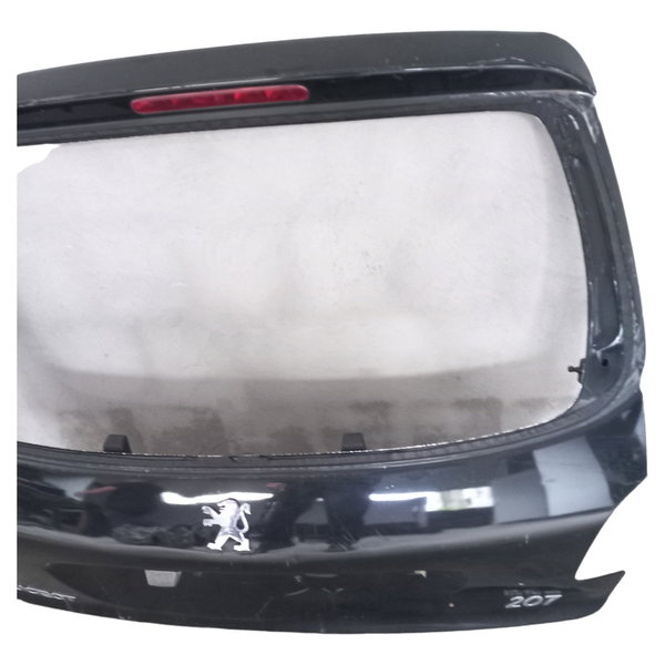 Tampa Traseira Porta Malas Peugeot 207 Preto