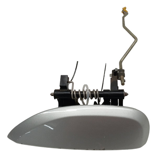 Maçaneta Externa Dian/tras Esquerda Renault Sandero Logan 14 Prata Dianteira/traseira