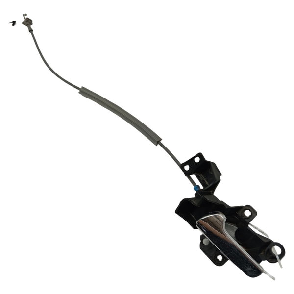 Maçaneta Interna Dianteira Esquerda Chevrolet Zafira 2002 03 Prata Dianteira