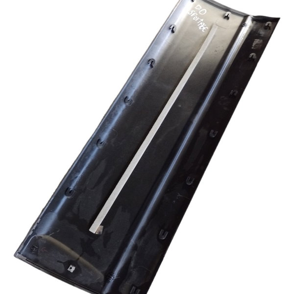 Borracha Friso Porta Dianteiro Direito Kia Sportage 2010 Prata E Preto