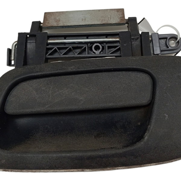 Maçaneta Externa Traseira Esquerda Chevrolet Zafira 2002 03 Preto Traseira