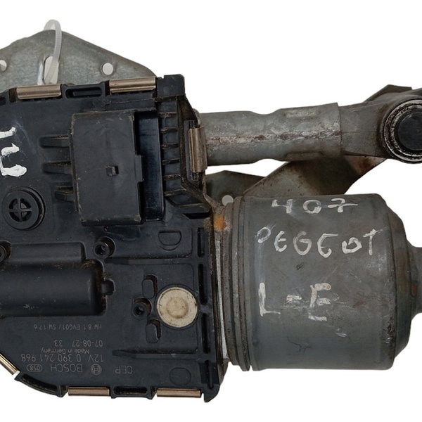 Motor Limpador Parabrisa Esquerdo Peugeot 407 2007 2008 2009