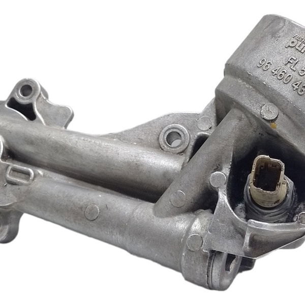 Suporte Filtro Oleo Motor Peugeot 207 1.4 8v Prata