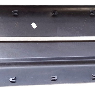 Borrachão  Friso Porta Dianteiro Esquerdo Kia Sportage 2010 Prata