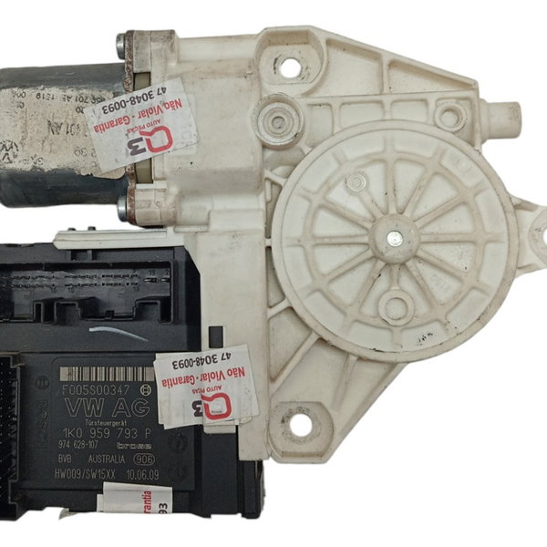 Motor Máquina Vidro Porta Dianteira Esquerda Vw Jetta 2010