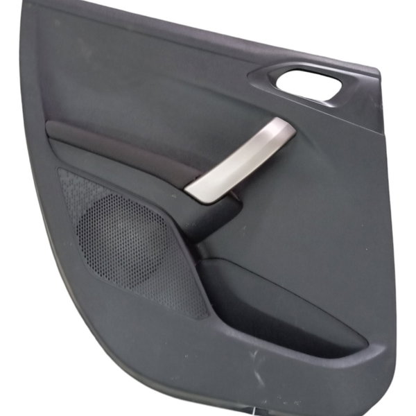 Forro Porta Traseira Esquerda Peugeot 2008 1.6 2016 2017 18 Preto