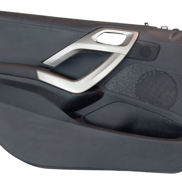 Forro Porta Dianteira Esquerda Peugeot 2008 1.6 2016 2017 18 Preto