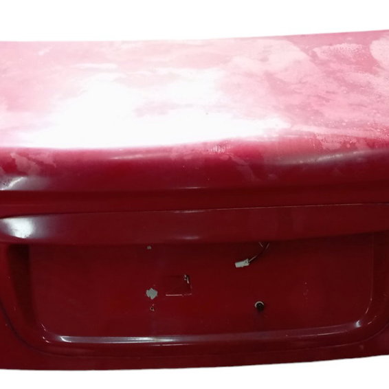 Tampa Traseira Porta Malas Fiat Siena Fire 1.0 2005 06 07 08 Vermelho