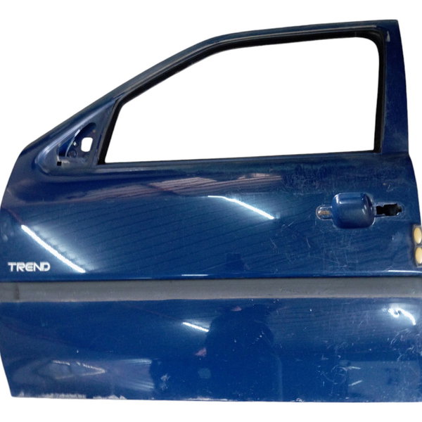 Porta Dianteira Esquerda Volkswagen Gol G4  2008 2009 2010 Dianteira Esquerdo Azul