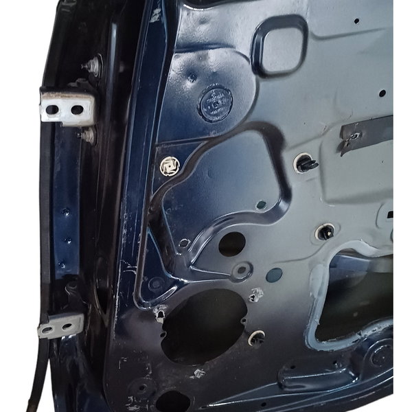 Porta Traseira Direita Renault Fluence 2011 Detalhes Traseira Direiro Azul