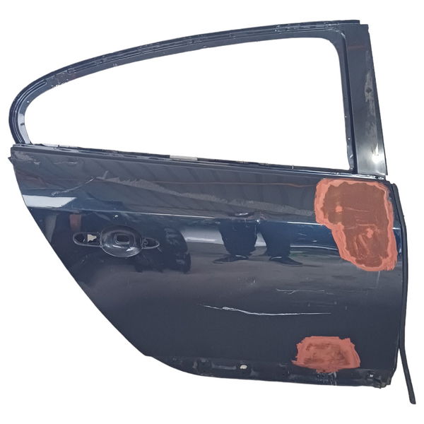 Porta Traseira Direita Renault Fluence 2011 Detalhes Traseira Direiro Azul