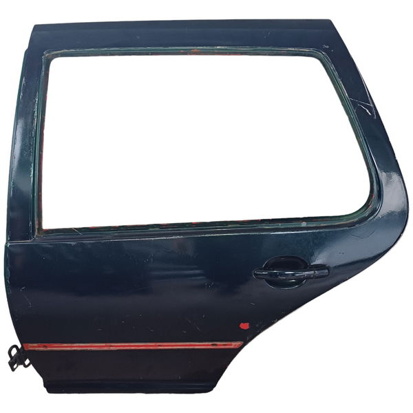 Porta Traseira Esquerda Volkswagen Golf 2000 Detalhes Traseira Esquerdo Verde