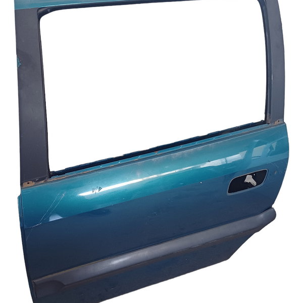 Porta Traseira Esquerda Chevrolet Zafira Traseira Esquerdo Azul