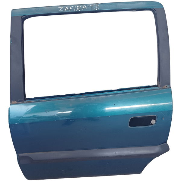 Porta Traseira Esquerda Chevrolet Zafira Traseira Esquerdo Azul