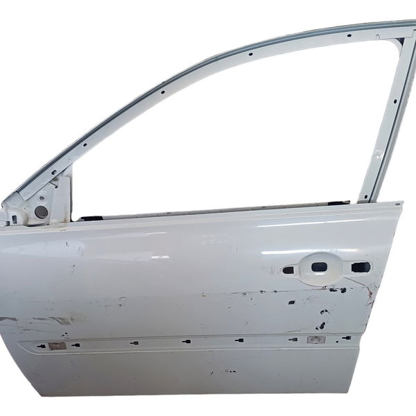 Porta Dianteira Esquerda Renault Megane 2008 Detalhes  Dianteira Esquerdo Branco
