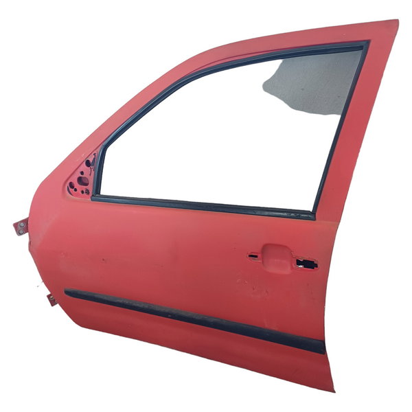 Porta Dianteira Esquerda Volkswagen Polo Van 1998 Detalhes  Dianteira Esquerdo Vermelha