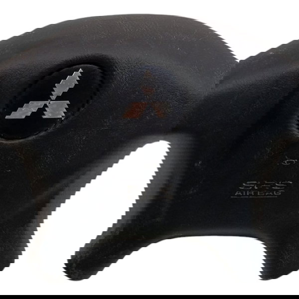 Bolsa Airbag Volante Mitsubishi Airtrek 2.4 2003 2005 2007 Preto