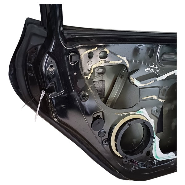 Porta Traseira Esquerda Peugeot 208 2018 Traseira Esquerso Preto