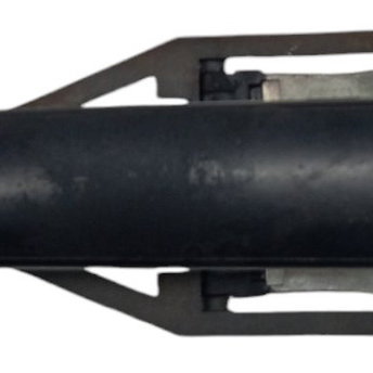 Maçaneta Externa Traseira Direita Volkswagen Polo 2004 05 06 Preto Traseira