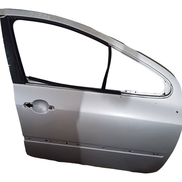 Porta Dianteira Direita Peugeot 307 2007 Dianteira Direito Prata