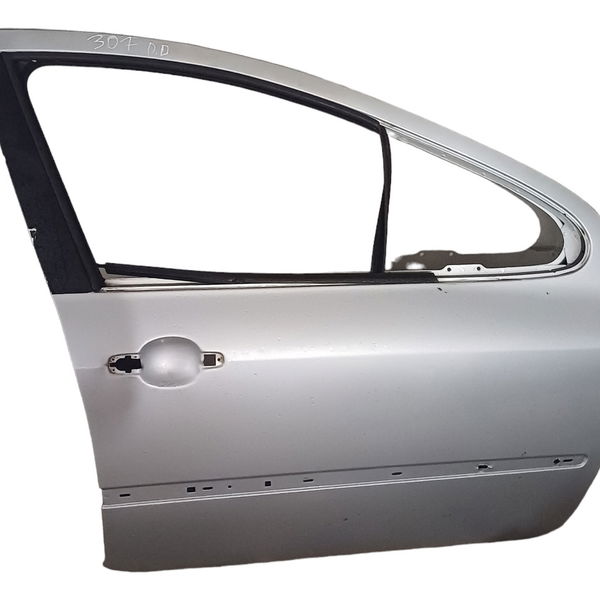 Porta Dianteira Direita Peugeot 307 2007 Dianteira Direito Prata