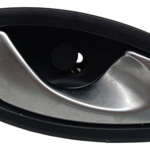 Maçaneta Interna Traseira Direita Renault Fluence 2011 2012 Preto Traseira