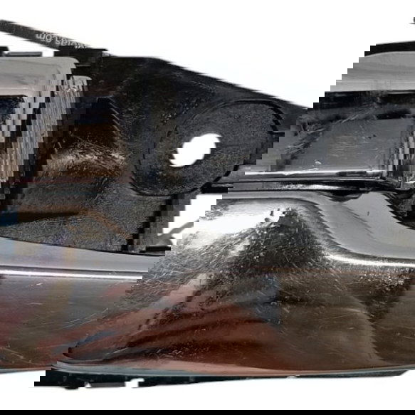 Maçaneta Interna Dianteira Esquerda Mitsubishi Airtrek 2006 Prata Dianteira