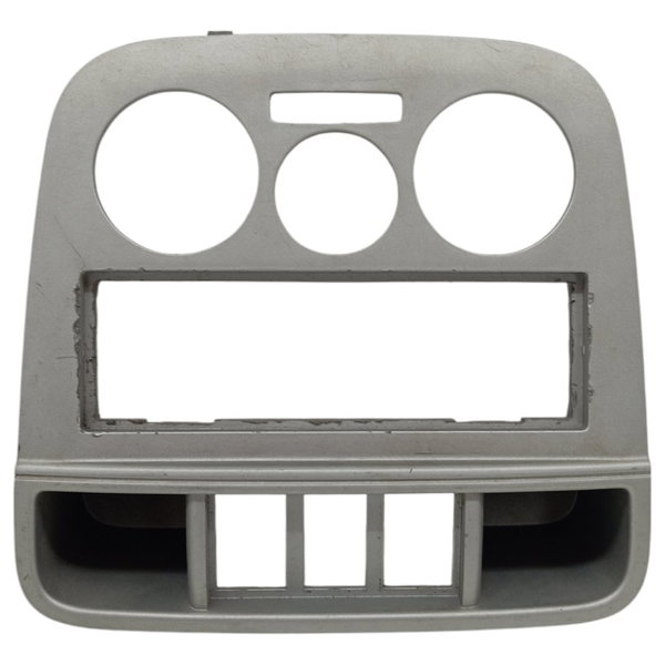 Moldura Central Painel Volkswagen Gol G4 2006 07 Prateado