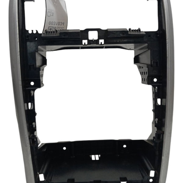 Moldura Painel Central Radio Mercedes Benz B200 2009 Detalhe Preto