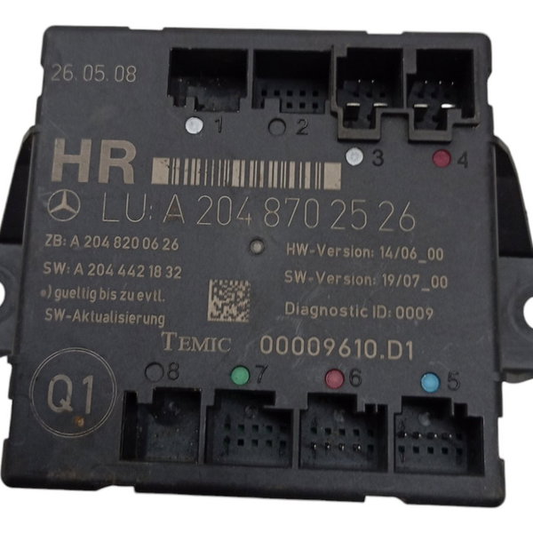 Módulo Porta Traseira Direita Mercedes C200 2009