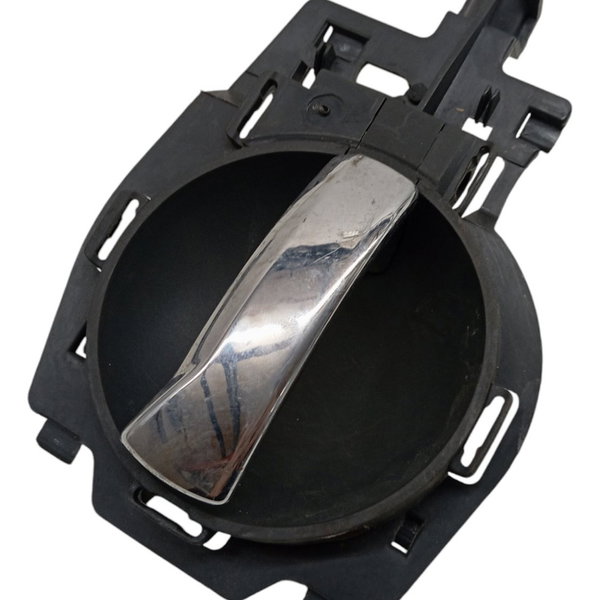Maçaneta Interna Dianteira Direita Citroen C3 2006 2008 Preto Dianteira