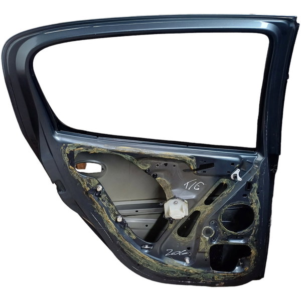 Porta Traseira Esquerda Peugeot 206 Detalhes Traseira Esquerdo Cinza