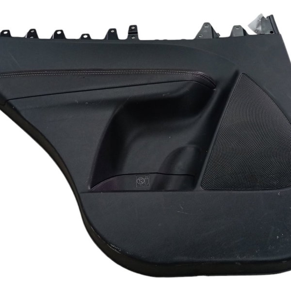 Forro Porta Traseiro Esquerdo Kia Sorento 3.5 2011 2012 2013 Preto