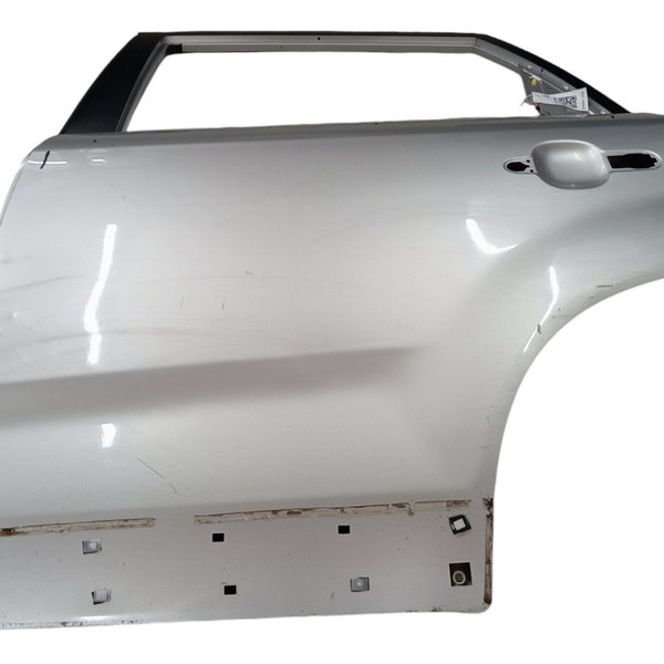 Porta Traseira Esquerda Kia Sorento 3.5 V6 2012 2013 Detalhe Dianteira Esquerdo Prateado