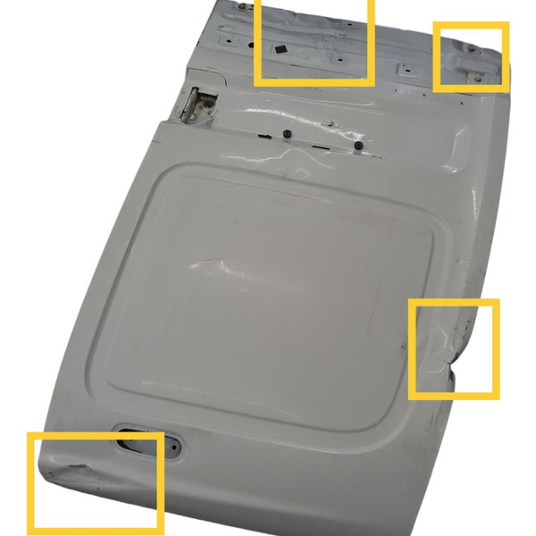 Porta Tampa Traseira Esquerda Kangoo 1.6 2013 2014 Detalhes Branco