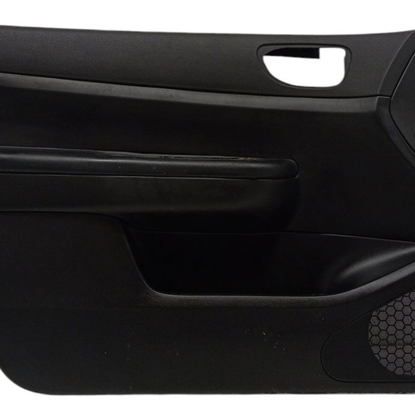 Forro Porta Dianteira Esquerda Peugeot 307 Sw 2.0 2004 2005 Preto