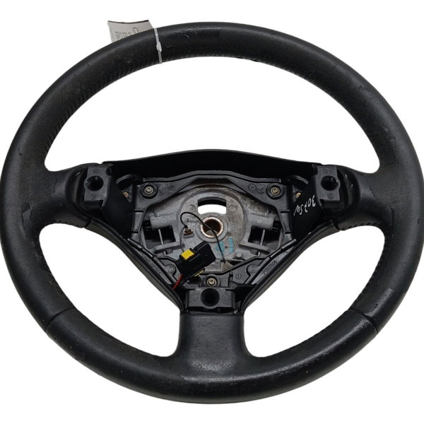 Volante Direção Peugeot 307 Sw 2.0 2004 2005 2006 2007 2008 Preto