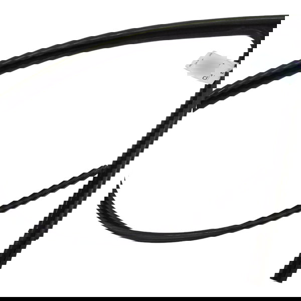 Borracha Vidro Dianteira Esquerda Peugeot 307 Sw 2005 2006 Preto